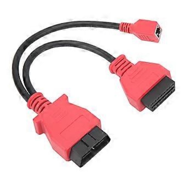 Programmeringskabelkontakt Ethernet OBD2 Kabeladapter for Autel MS908 PRO MS908S PRO MaxiSys Elite IM608 for F Chassis