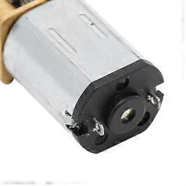 12FN20 DC 6V Gearmotor med gearhjul 10RPM 3x10mm Aksel Reduktionsgearmotor til Robot