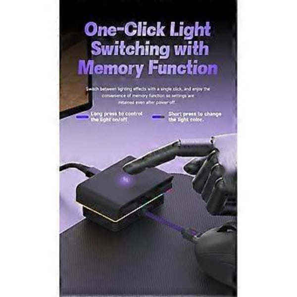 Magnetisk opladningsdock til mus til G PRO X 2 GPW 3 G705 MX Master 3S/3 VGN F1 Dock Station