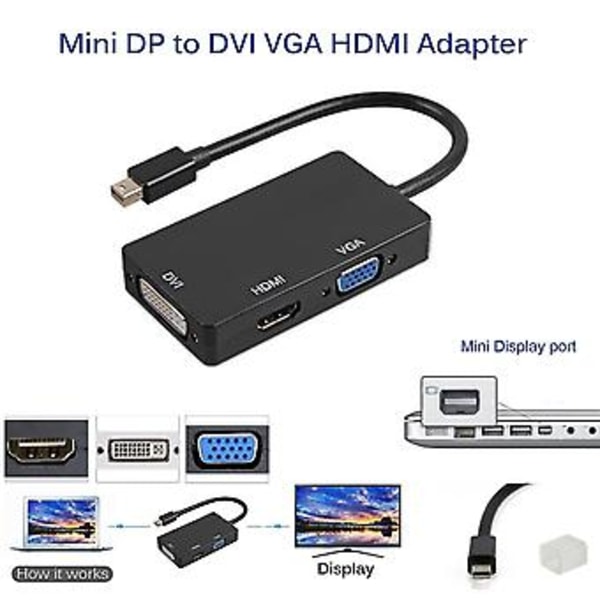 Mini Display Port - VGA-sovitin Pro-laitteille