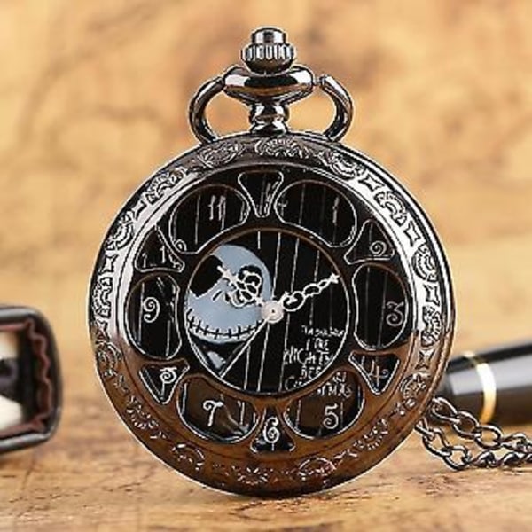 Retro Steampunk - Nightmare Before Christmas, Hul Kvarts, Lommeur