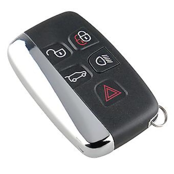 Nøgle Shell Cover, 5 Knap Sort Smart Nøgle Etui til Jaguar til Land Rover Fjernbetjening Nøgle Etui Avanceret Design