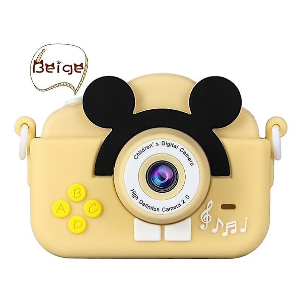 Mini Dslr -kamera, sarjakuvakuva, digitaalinen kamera, nauhuri, Mikki Hiiri -malli