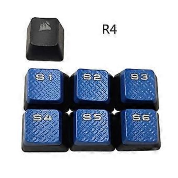 S1S2S3S4S5S6 Tangenter för Corsair K95 RGB Mekaniskt Tangentbord Makrotangenter