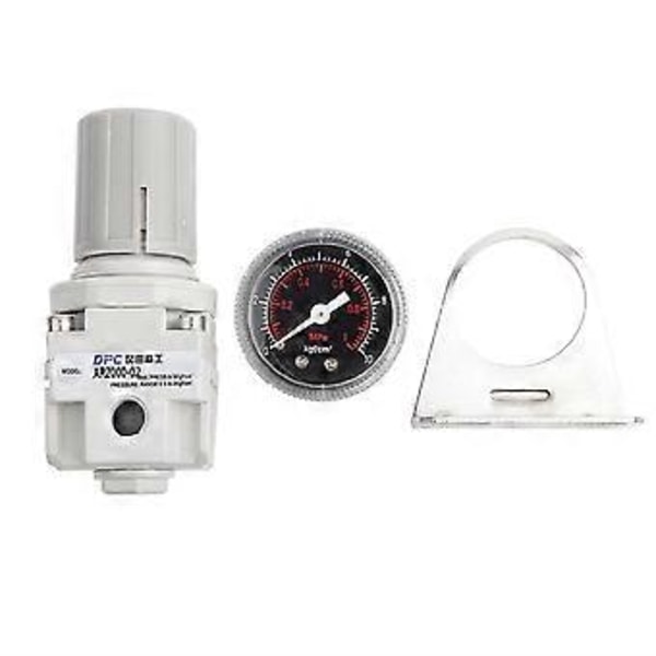 AR2000 Luftkällbehandling Lufttrycksregulator SMC Typ Tryckreduceringsventil
