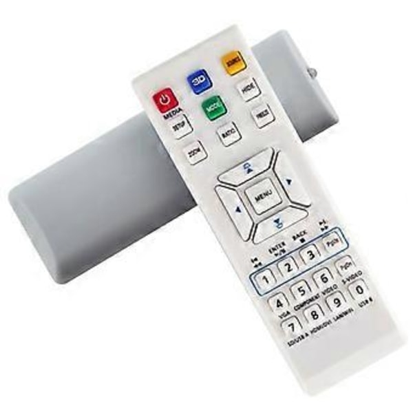 Erstattet Fjernkontroll Passer for E-26091 E-26171 E152D EV-S60H H5360BD Projektor Q-3101 Fjernkontroll Erstatning Hvit