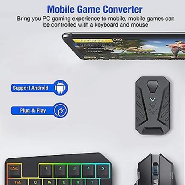 Og Konverter Bærbar Mobil Gaming Konverter Adapter Til Android Io