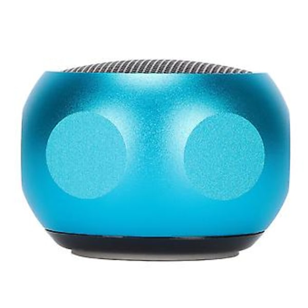 Mini Portabel Bluetooth-högtalare Söt Liten Trådlös Högtalare med Snodd för Dusch Cykel Bil TravelBlue