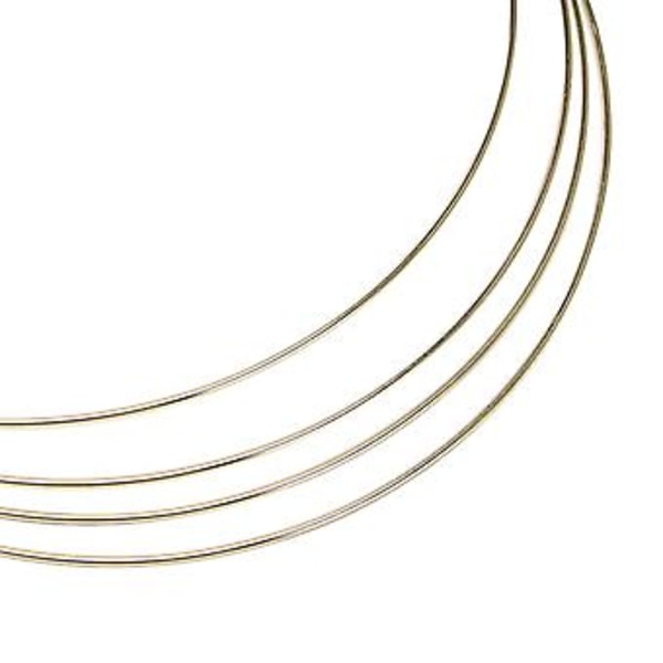 4-pack 35 cm Lar Metall Blomsterkrans Båge Macrame Ringar För DIY Bröllopskrans R