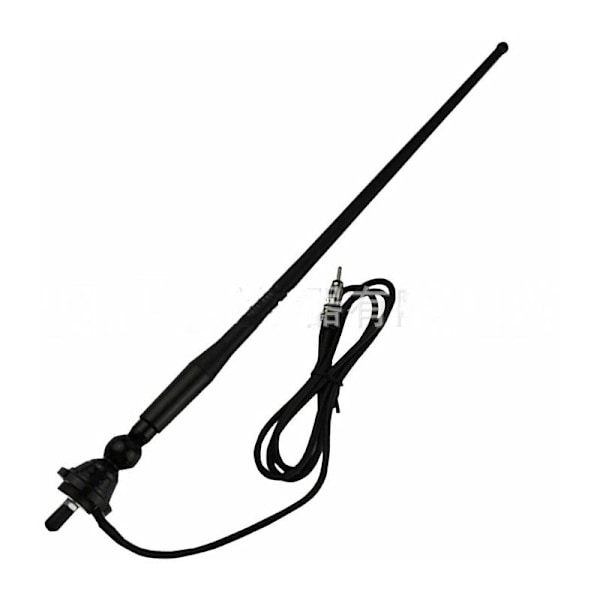 Waterproof AM FM radio antenna, IP66 marine antenna, Car receiver, flexible rubber. Antenna for car, truck, boat, quad, SSV, yacht and camper van