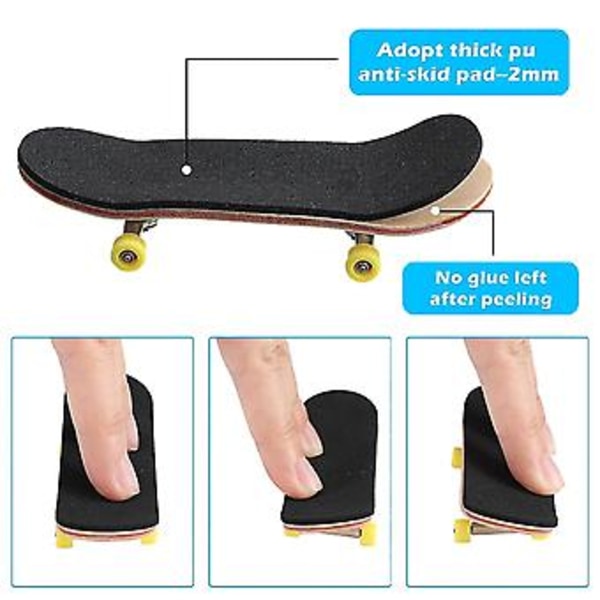 48 Stykker Finrboard Skum Grip Tape Skum Tape Skridsikker Skum Grip Tape Til Mini Sboard