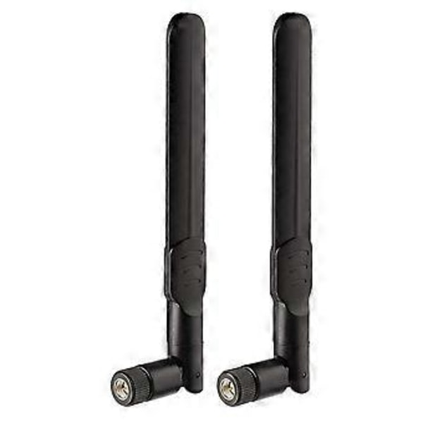 4G LTE Antenne 8DBi SMA Stik Antenne (2 Stykker) Kompatibel 4G LTE Router Gateway Hjemmetelefon Hotspot Modem Router