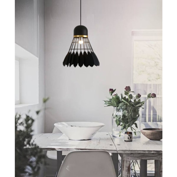 Modern Ceiling Pendant Light Badminton Chandelier Lampshade Adjustable Hanging Lamp