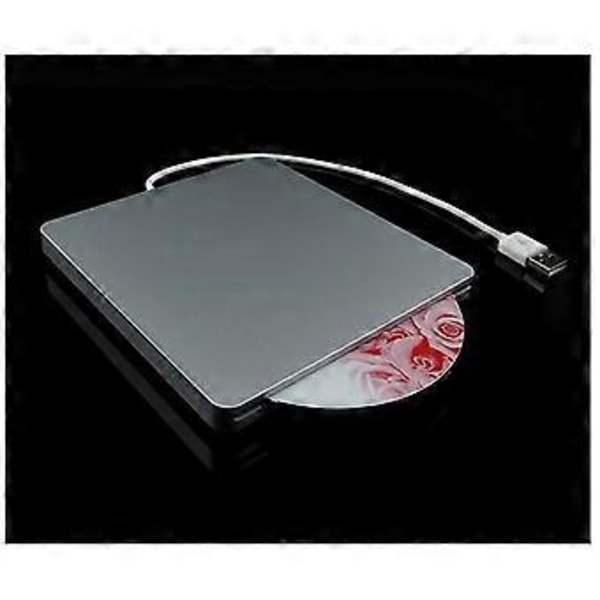 Extern DVD-enhet, USB-C Slot-in CD DVD+/-RW Optisk Enhet Slim DVD-spelare