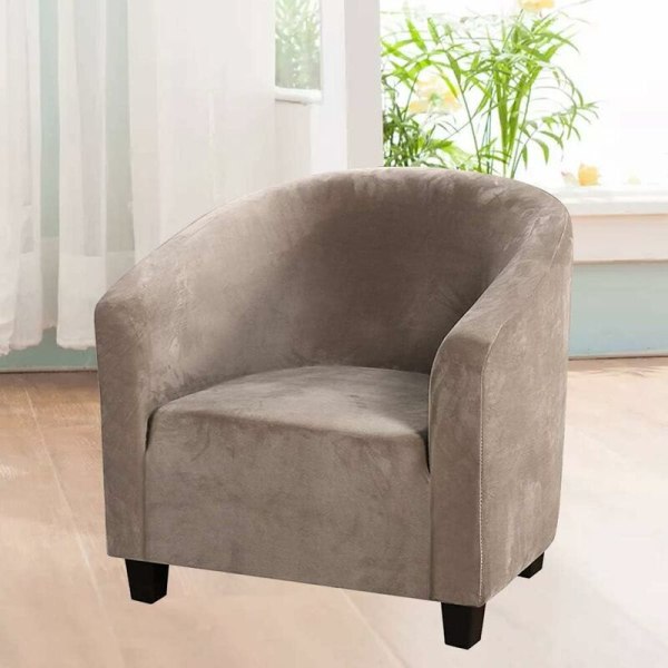 Soffaöverdrag Soffa Överdrag Stretch Tvättbart Badkar Stol Överdrag Fåtölj Överdrag Klubbstolsskydd Möbelskydd med Elastisk Stretch Sammet