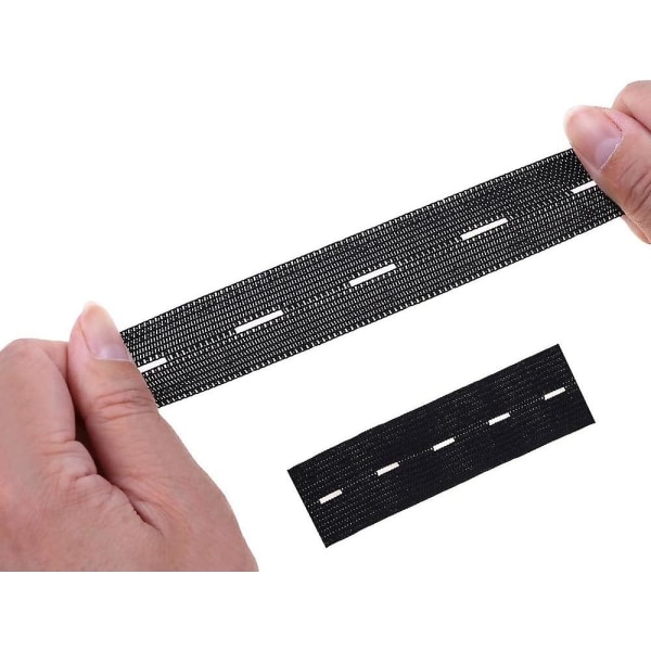 Byxmidjeförlängningsspä, 4 set knapphål, elastisk justerbar byxgåva