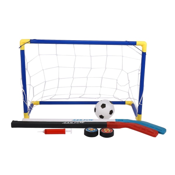 2 i 1 Utomhus/inomhus Sport Fotboll & ismål för barn med bollar och pump Träna scrimmage Game Fo