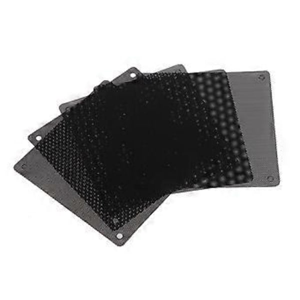 5 STK PC Datamaskin Kabinettvifte Kjøler Støvfilter Støvtett Mesh 120mm Klippbar P