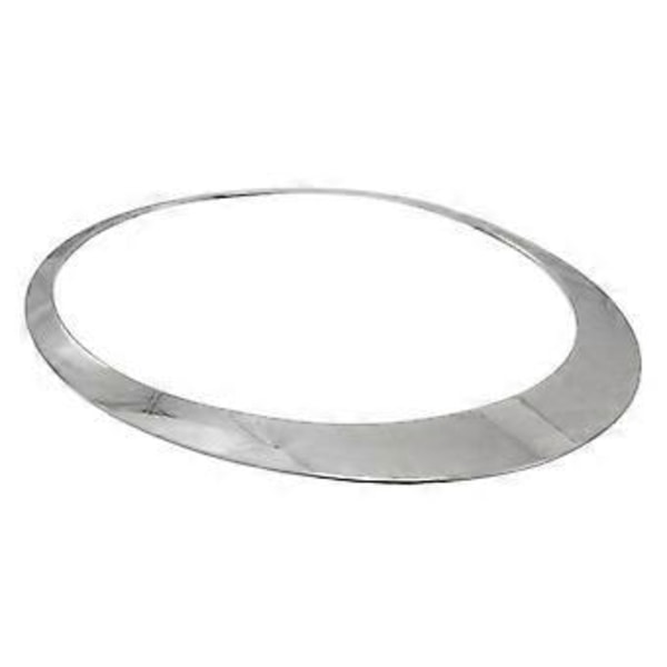 Høyre Foran Krom Frontlyskant Ring 51137149905 for R56/55/57/58/59 07-15 Krom Øyenbryn Ring Deksel