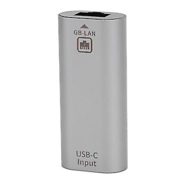 JORINDO Ethernet-sovitin, ei vaadi ohjainta, helppo käyttää TypeC-liitäntää, USBC Ethernet-sovitin puhelimille, tietokoneille ja tableteille