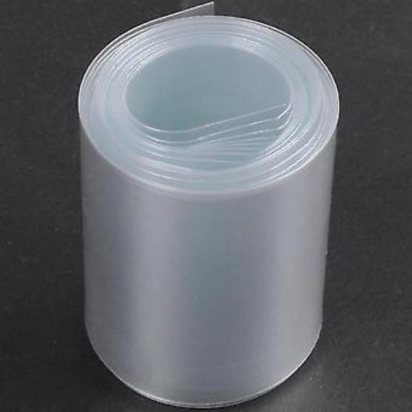 2m 43mm 27mm Dia PVC Krympslang Klar För 1 X 26650 Batteri