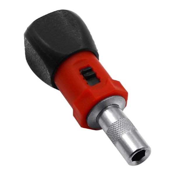 1pc Multifunctional Screwdriver Ratchet Wrench Hex Socket Screwdriver 6.35mm Magnetic Design Professional Hand Tool