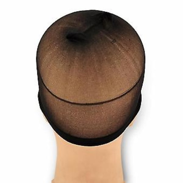 Deluxe Peruknät Hårnät För Weave 2 Stycken/förpackning Hårperuknät Mesh Perukmössa För Att Göra Peruker Fri Storlek