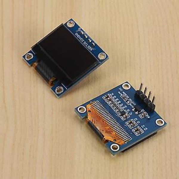 4 kpl Oled-näyttömoduuli I2c Iic 128x64 0,96 tuuman näyttömoduuli Ssd1315 R3 Stm:lle nastoilla