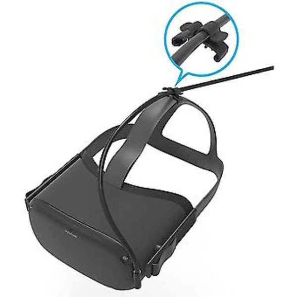 2 st Datakabelhållare Trådklämmor Sladd H För Oculus Quest Virtual Ity Et