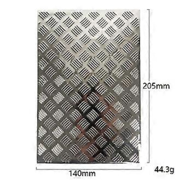 til D12 1/10 RC Bil Opgraderingsdele Bagagerumsdæksel Skridplade Anti-Slip Bræt Dekorativ Plade Tilbehør