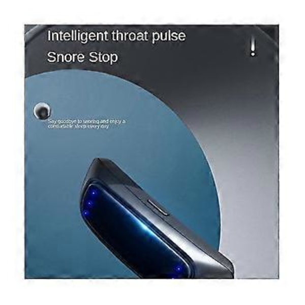 Intelligent Hals Puls Anti-snorke Enhed, Søvn Instrument, Elektrisk Anti-snorke Instrument, S