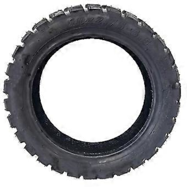10X2.70-6.5 Inner- og ytterdekk elektrisk sparkesykkel balansebil dekk offroad slangeløst dekk svart 700G