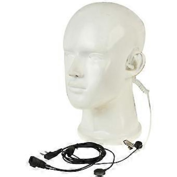 Håndholdt transceiver øretelefon headset til walkie talkies