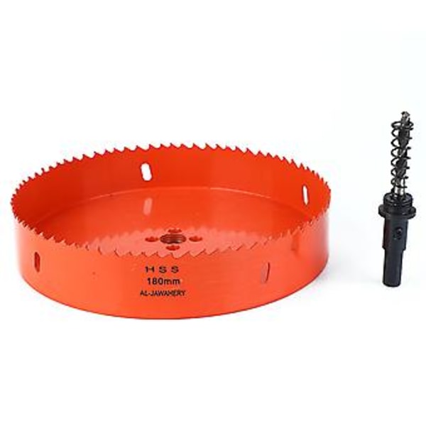 M42 Bi-metall Hålsåg Hålsågsklinga Skärande Borr för Metallplåt Trä Plast (180mm)