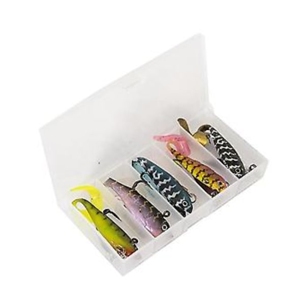 Myk Swimbait Paddle Tail Lokkemat Myk AgnPaddle Tail Swim Bait For Ørret Gjørs Abbor