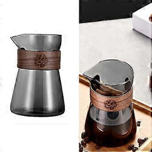 Immersion Kaffedrypper Switch Hæld over Drypper Immersion Drypper Switch Kaffemaskine Glas Kaffefiltre V02 Kaffe