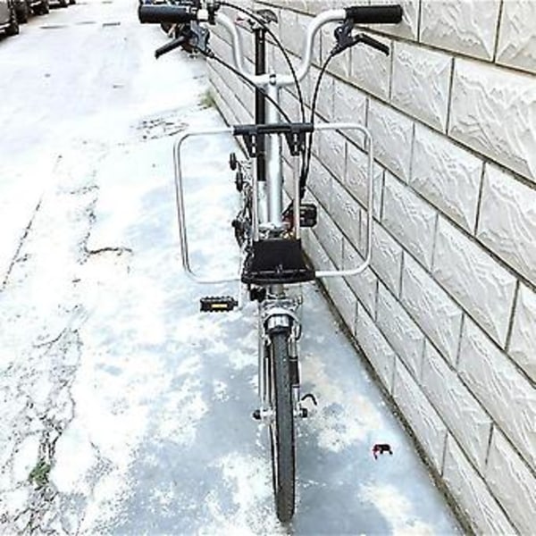 Fällbar Cykel Främre Pakethållare Väska Fäste Cykel Främre Lastpakethållare Väskor För