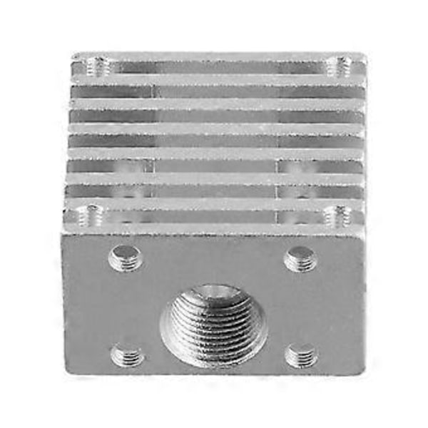 För V6 Enkel Hot End Radiator DIY Kylfläns Helt Metall Kylfläns 3D-skrivartillbehör 30x30mm