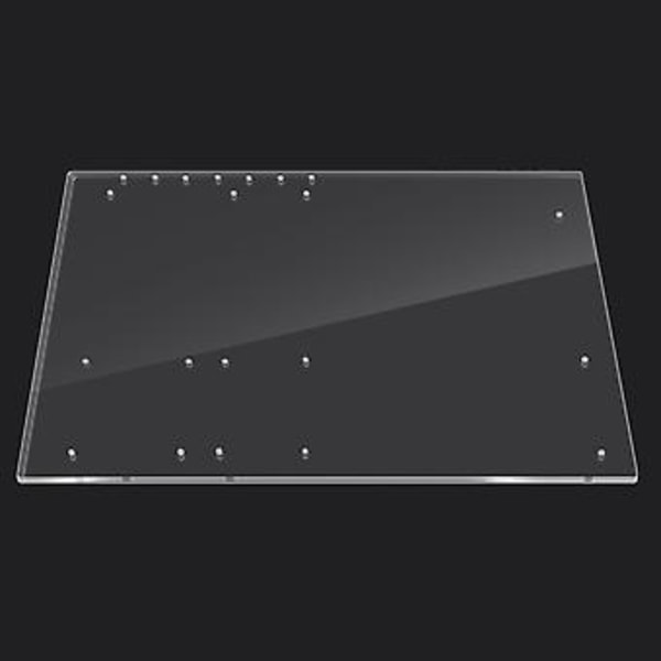 Öppet Ram Transparent Akryl Overlock Datorfodral DIY Basstativ För ATX Moderkort