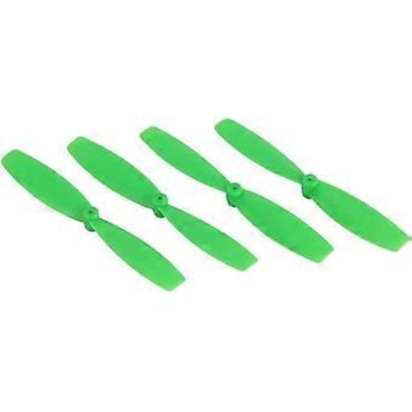 8 Par Cw/ccw Propel Propellerblade Til Rc 60mm Mini Racing Drone Quadcopter Fly Uav Reservedele Tilbehør Komponent Grøn