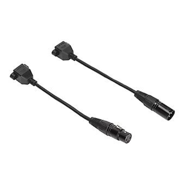 2st XLR3 till RJ45 Kabel 3-pin Plug and Play Hona XLR Nätverkskabel för LED Strip Inspelningsstudio
