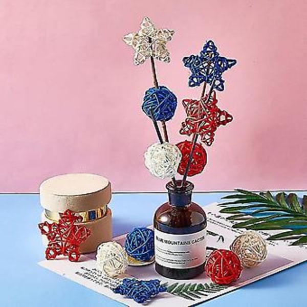 24 Stycken 4:e Juli Patriotisk