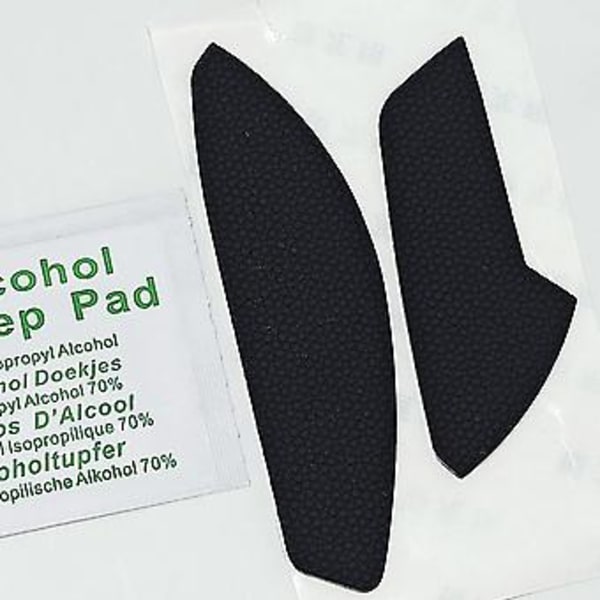 for Razer Mamba HyperFlux Svettebestandig Pad Mus Skøyter Side Klistremerker Svart