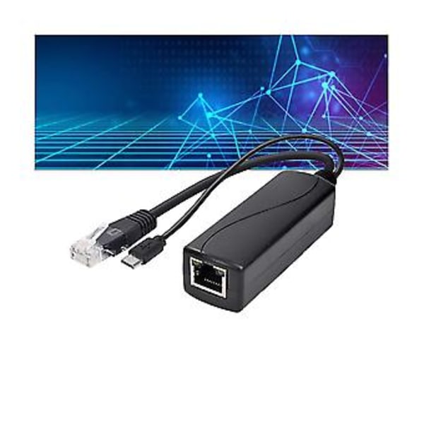 100m Poe Splitter 5v 2.4a Ieee802.3af Poe Splitter Kabel -usb Grensesnitt For Rasp