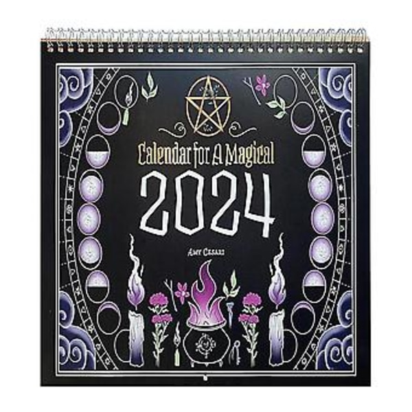 2024 Magisk : For Hverdagsbruk Paperback Kalender 2024 Kalender For En Magisk