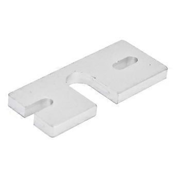 2 st Varm Ände Fixerad Plattmontering Aluminiumlegering Rektangulär för Reprap V6 3D-skrivare