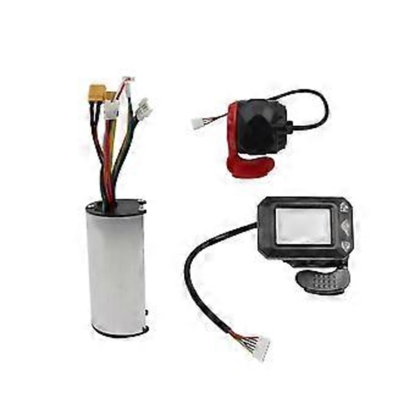 36v 350w Sammenleggbar Sparkesykkel Kontroller Kit Elektrisk Sparkesykkel Kontroller LCD-skjerm Bremse Gasspedal T