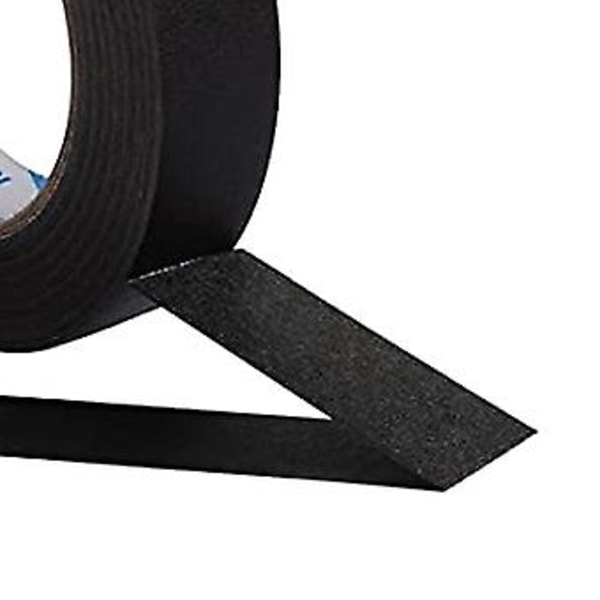 Sort Malertape, 2\"x55 Yards X 1 Ruller - Medium Klæbende Afmaskningstape
