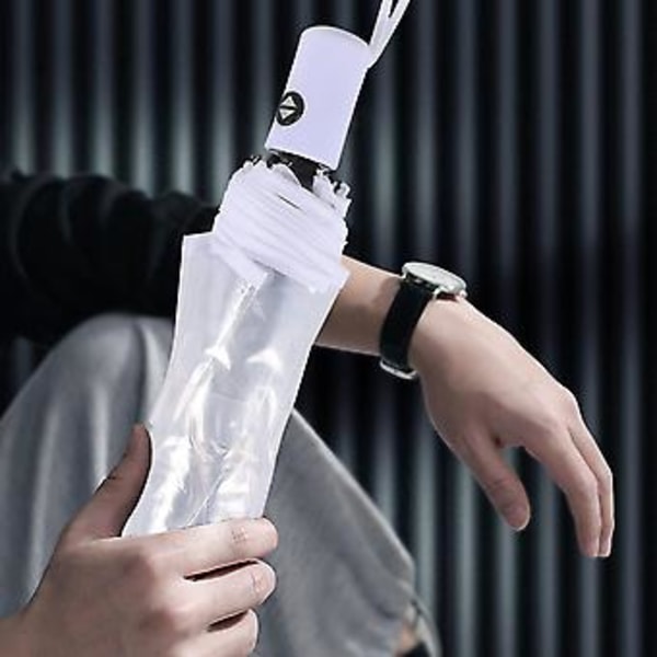 Transparent Automatisk Paraply Regn Kvinder Mænd Regn Auto Paraply Foldbar
