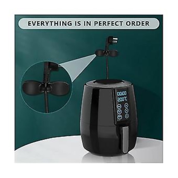 Ledningsholder for apparater, ledningspakke for 6-pakninger, ledningsstativ for blender, brødrister